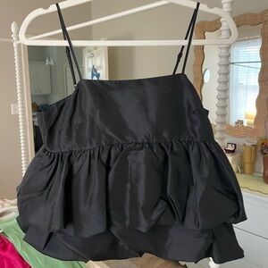 Target Black Satin Camisole Top